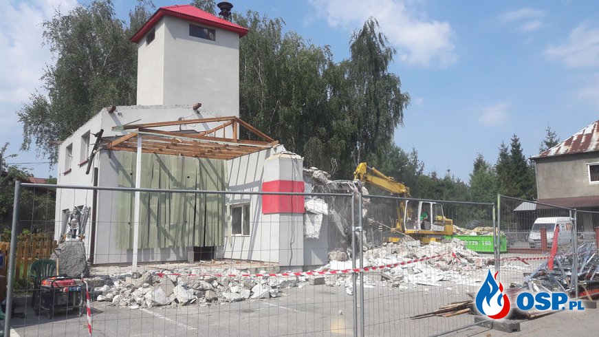 Budowa nowej remizy w Szarowie OSP Ochotnicza Straż Pożarna