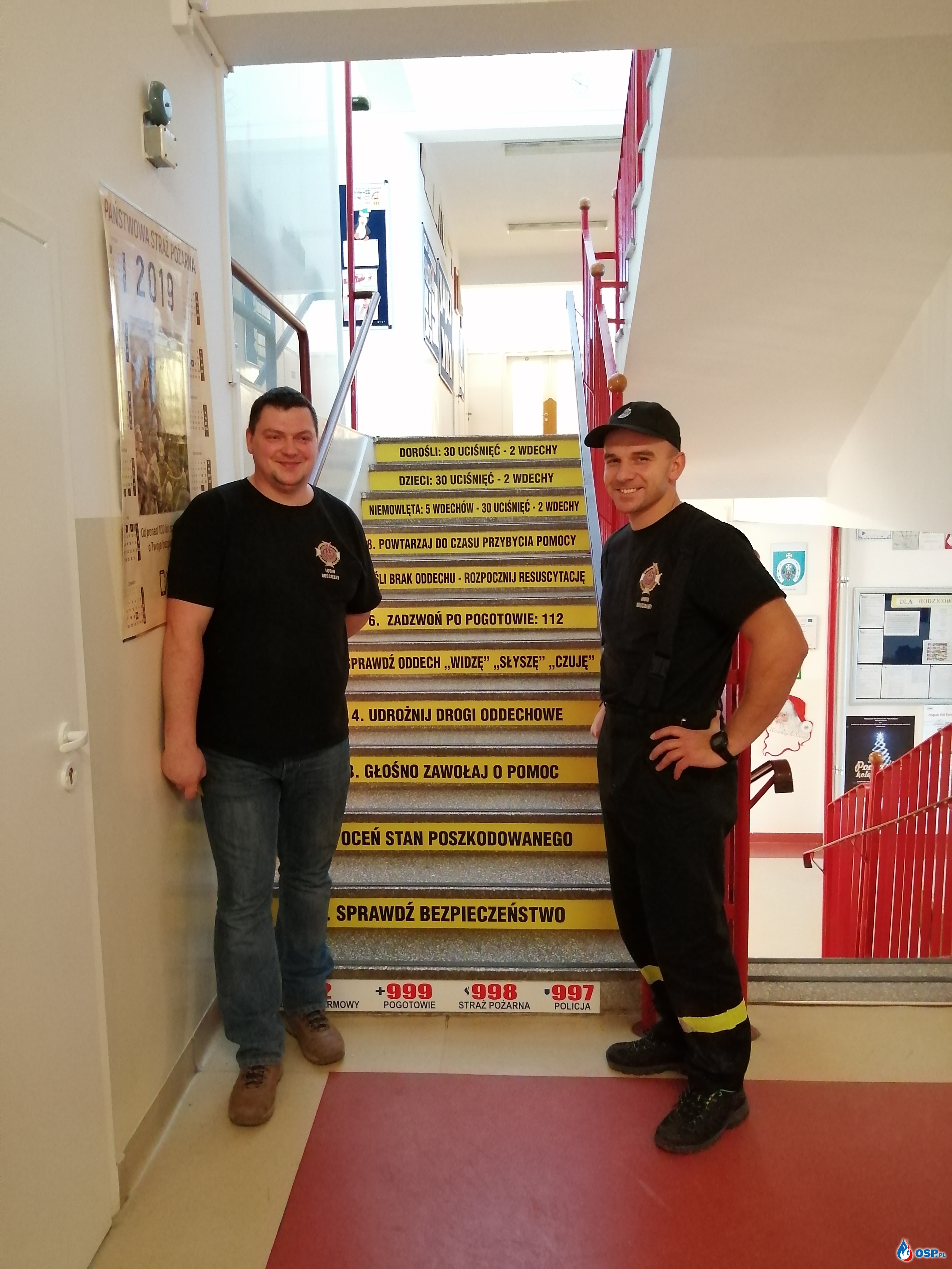 Pierwsza Pomoc w naszej szkole. OSP Ochotnicza Straż Pożarna